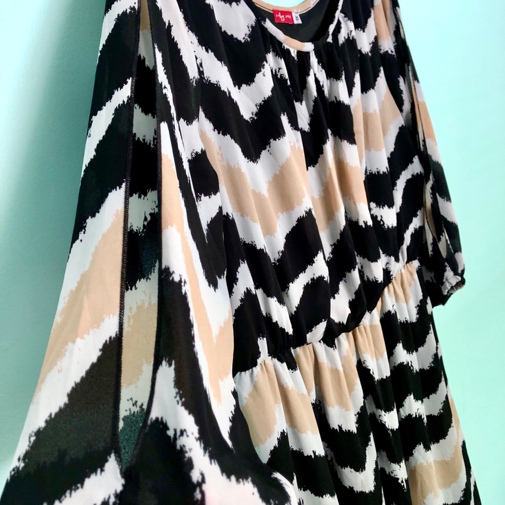 Ruby Roxy Chevron Dress